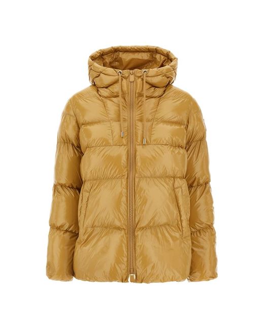 Pinko Metallic Zip-Up Hooded Jacket