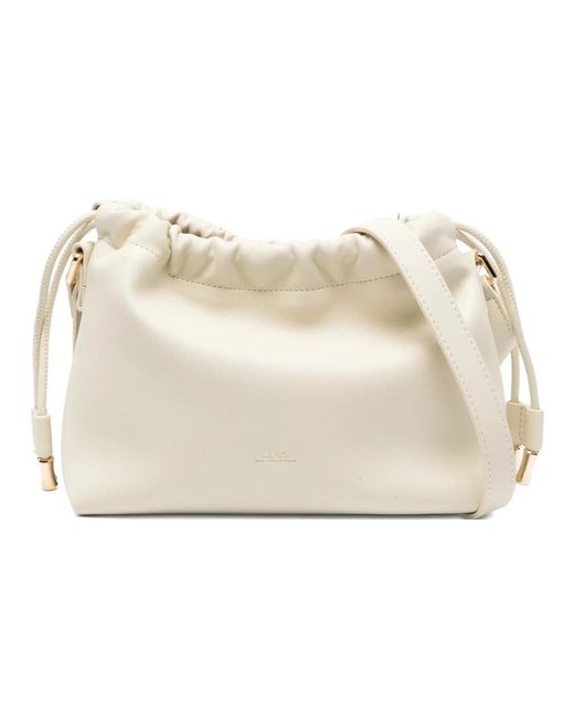A.P.C. Natural Shoulder Bags