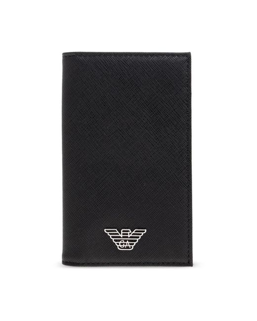 Emporio Armani Black Wallets & Cardholders for men