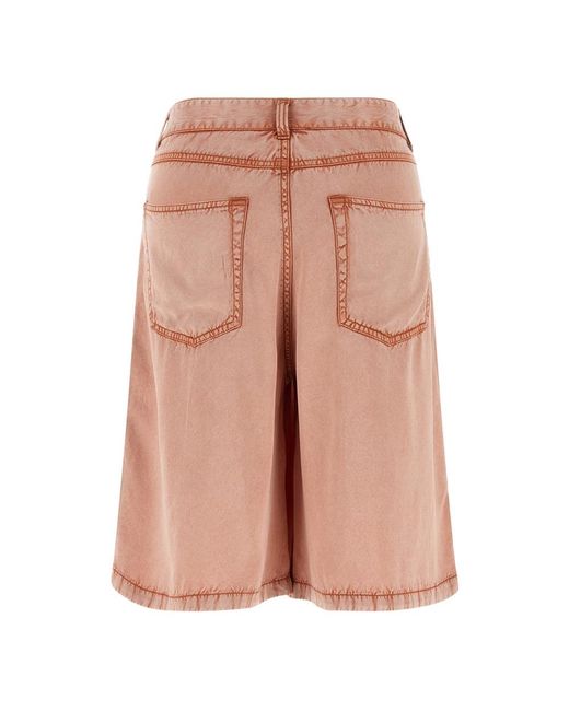 DIESEL Pink Denim Shorts