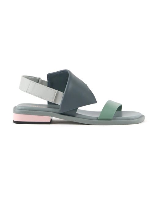 United Nude Blue Flat Sandals