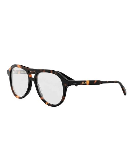 Céline Brown Aviator-Brille