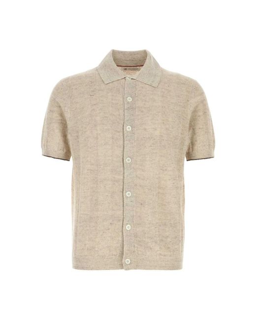 Cardigans Brunello Cucinelli de hombre de color Natural