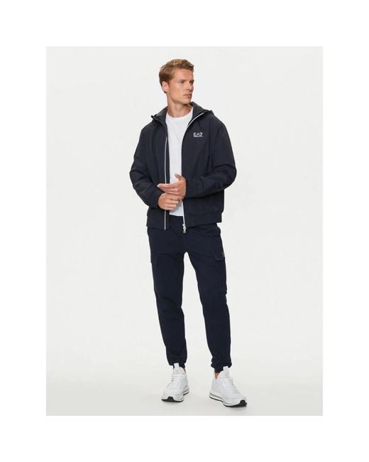 EA7 Winterjassen in het Blue voor heren