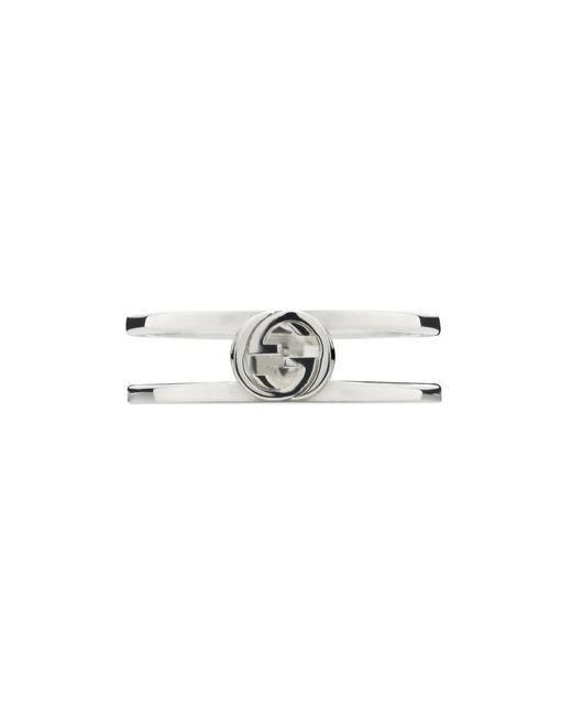 Rings Gucci de color Metallic