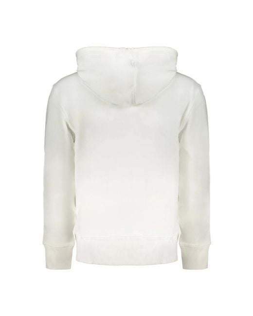 Calvin Klein White Zip-Throughs for men