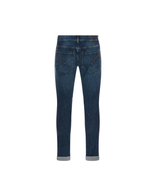 Dondup Blue Slim-Fit Jeans for men