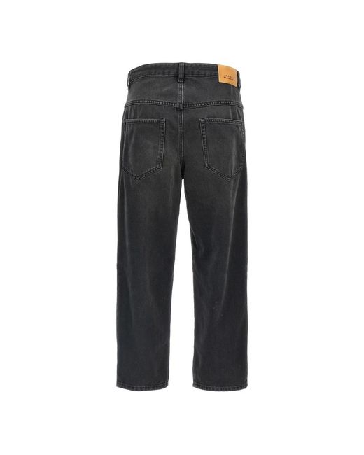 Isabel Marant Gray Straight Fit Jeans
