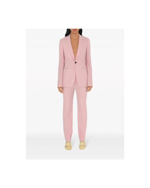 Burberry Pink Stylische jacken für männer und frauen