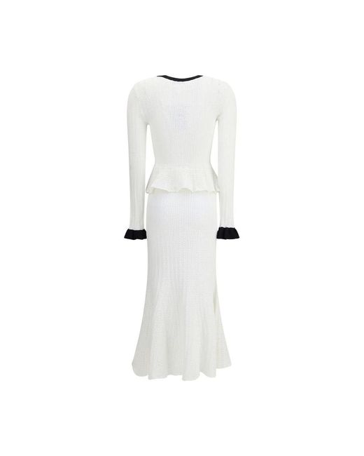 Self-Portrait White Dresses