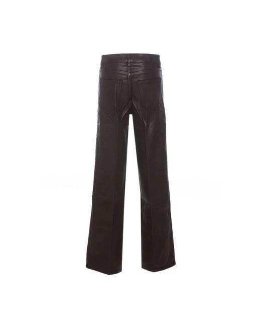 PAIGE Gray Wide Jeans