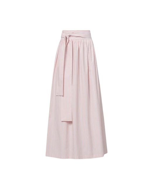 Twin Set Pink Maxi Skirts