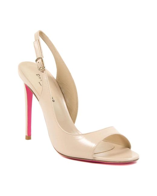 High Heel Sandals Dee Ocleppo de color Metallic