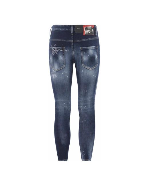 DSquared² Blue Skinny Fit Jeans for men