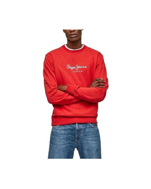 Pepe Jeans Red Sweatshirts for men