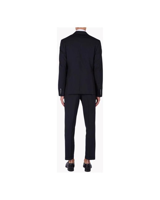 DSquared² Blue Single Breasted Suits for men