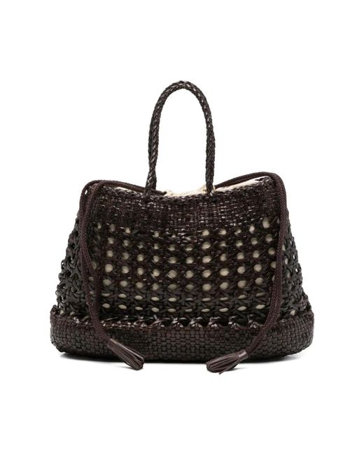Tote Bags di Dragon Diffusion in Black