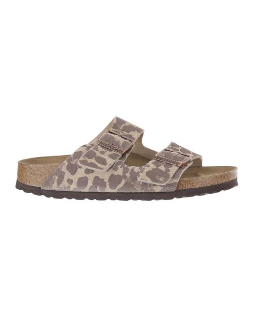 Birkenstock Brown Sliders