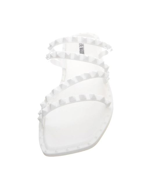Controles deslizantes Steve Madden de color White