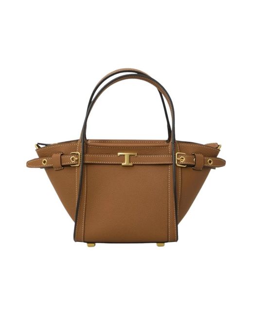 Tod's Brown Shopping Bags