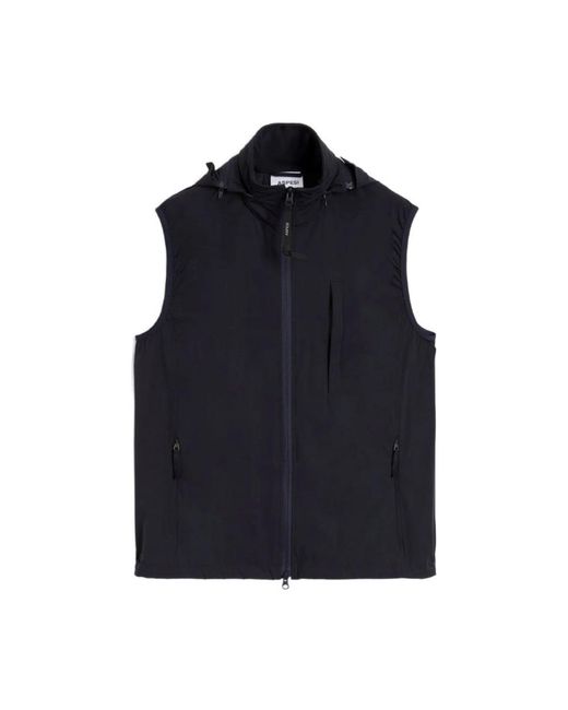 Aspesi Blue Vests for men