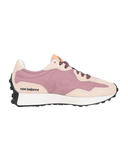 New Balance Pink Sneakers rosewood cream rosa und schwarz