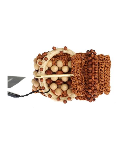 Dolce & Gabbana Brown Belts