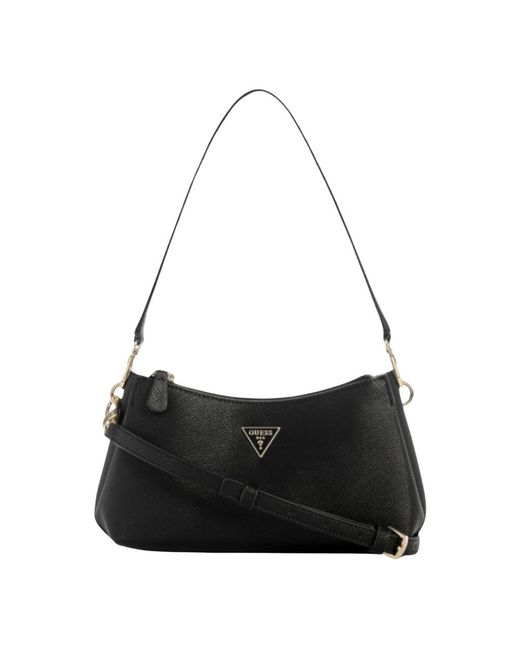 Guess Black Shoulder Bags