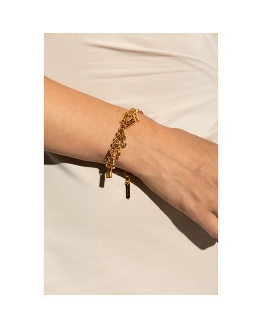 Moschino Metallic Charm-Armband