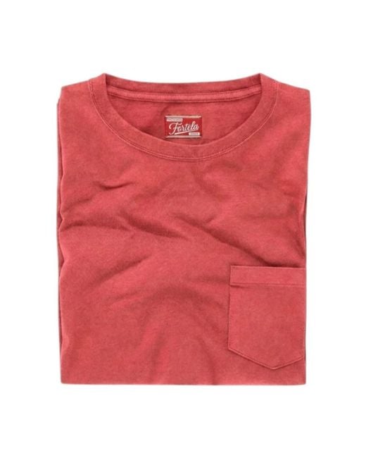 Fortela Red T-Shirts for men