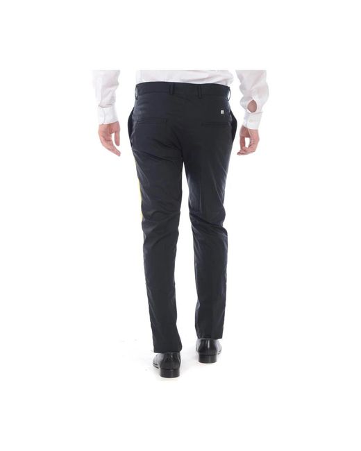 Daniele Alessandrini Blue Chinos for men