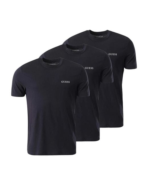 T-Shirts Guess de hombre de color Blue