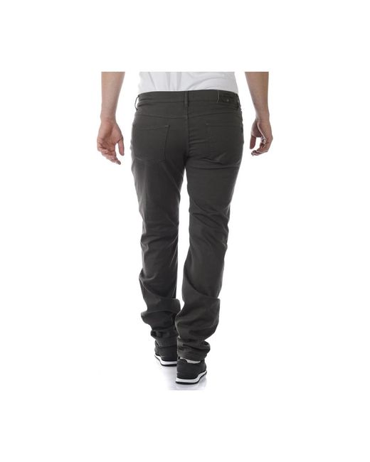Daniele Alessandrini Black Slim-Fit Trousers for men