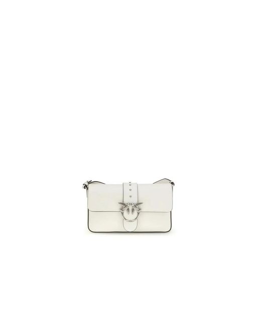Pinko White Shoulder Bags