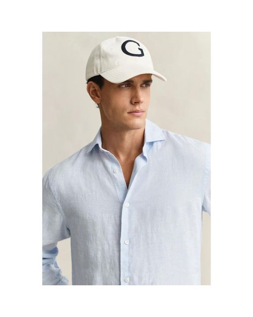 Gant Blue Casual Shirts for men