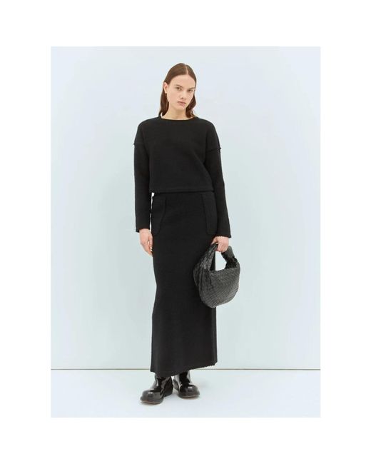 Max Mara Black Round-Neck Knitwear