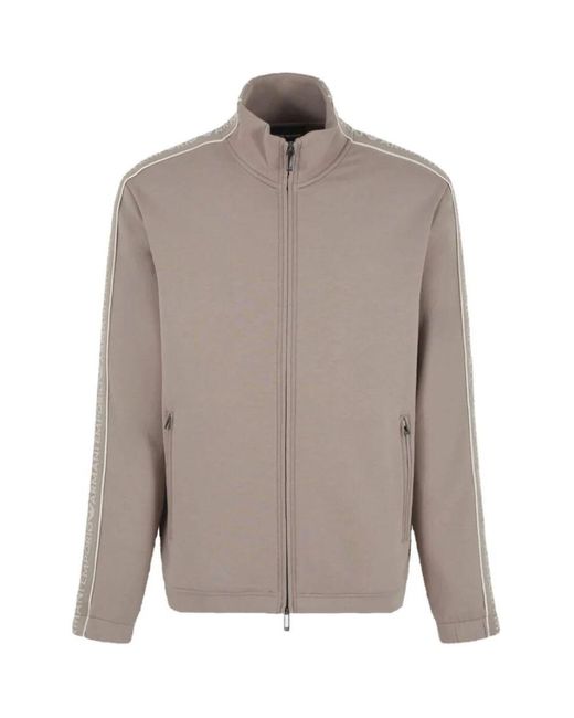 Zip-Throughs Emporio Armani pour homme en coloris Gray
