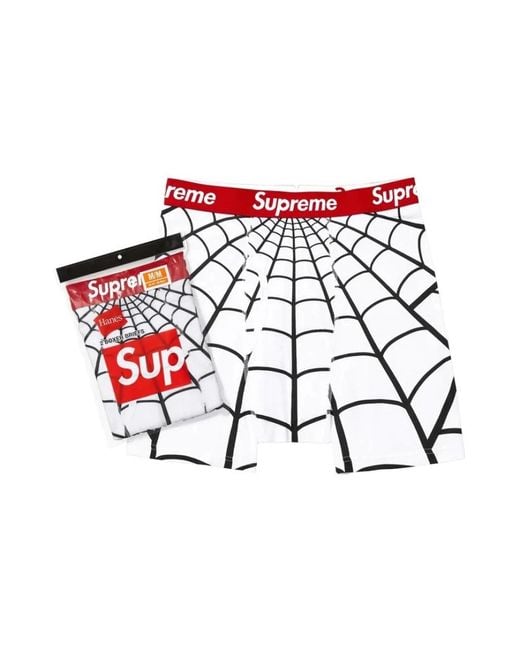 Supreme Spider- Boxer Briefs (2 Pack) in het Red voor heren