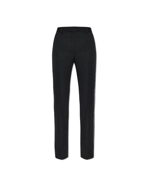 Versace Black Slim-Fit Trousers