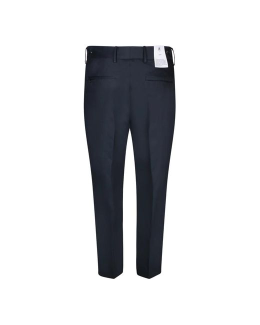 PT Torino Blue Suit Trousers for men