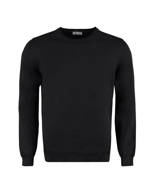 Round-Neck Knitwear di THE (Alphabet) in Black da Uomo