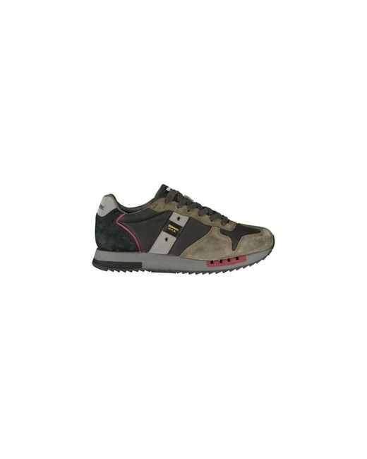 Blauer Multicolor Sneakers for men