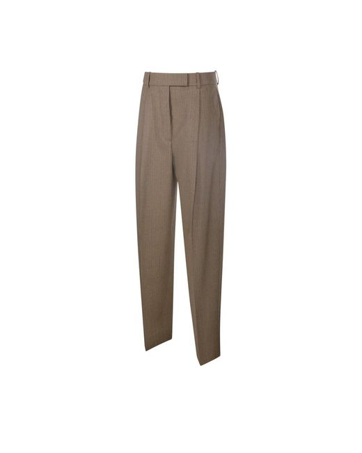 Rohe Brown Tapered Trousers