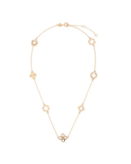 Necklaces di Tory Burch in Metallic