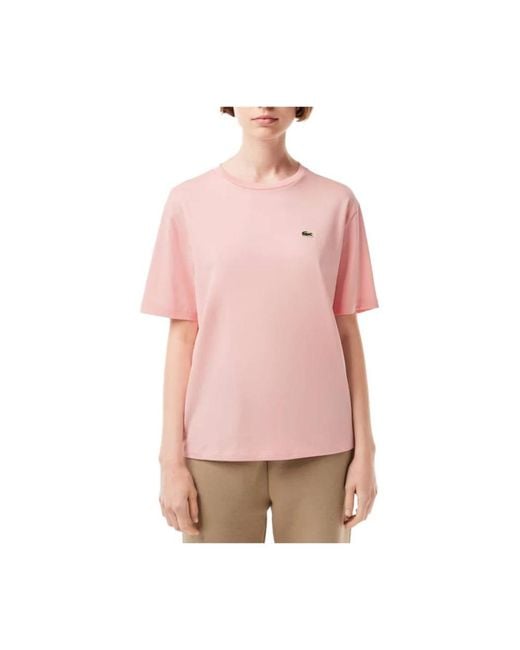 Lacoste Pink T-Shirts