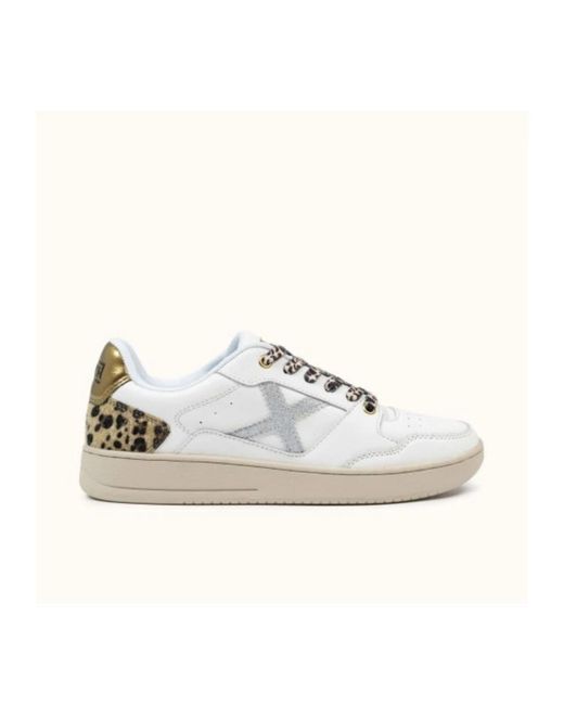 Munich White Legit Wmn Tennis Style Sneakers