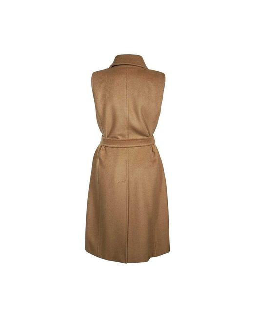 Belted Coats Max Mara en coloris Brown
