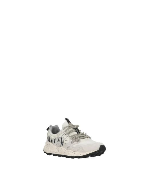 Flower Mountain White Sneakers