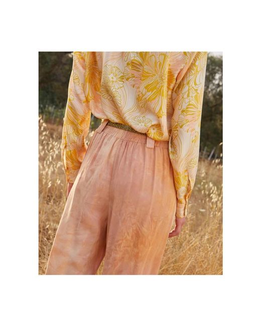 Momoní Pink Wide Trousers