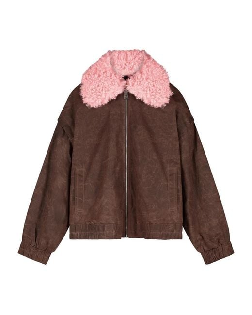 Bomber Jackets FABIENNE CHAPOT de color Brown